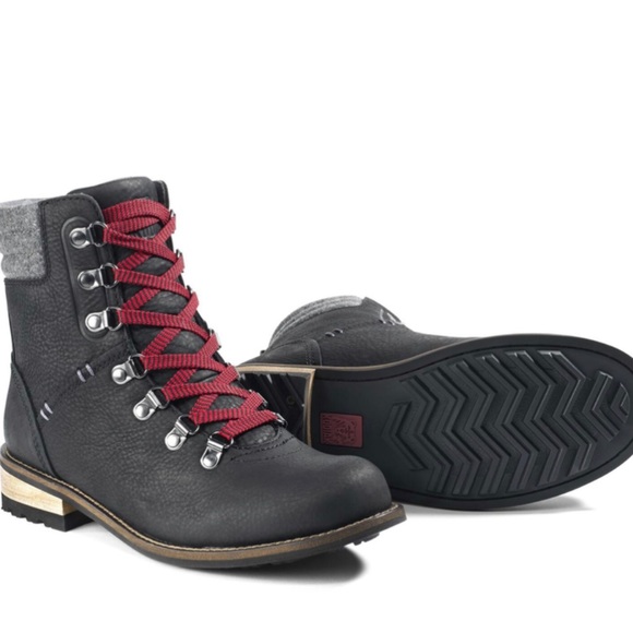 Kodiak Real Leather Waterproof Hiking Boots with Felt Upper and Rubber Sole - Picture 2 of 8